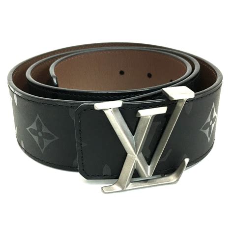 real louis vuitton belt black|genuine Louis Vuitton belt.